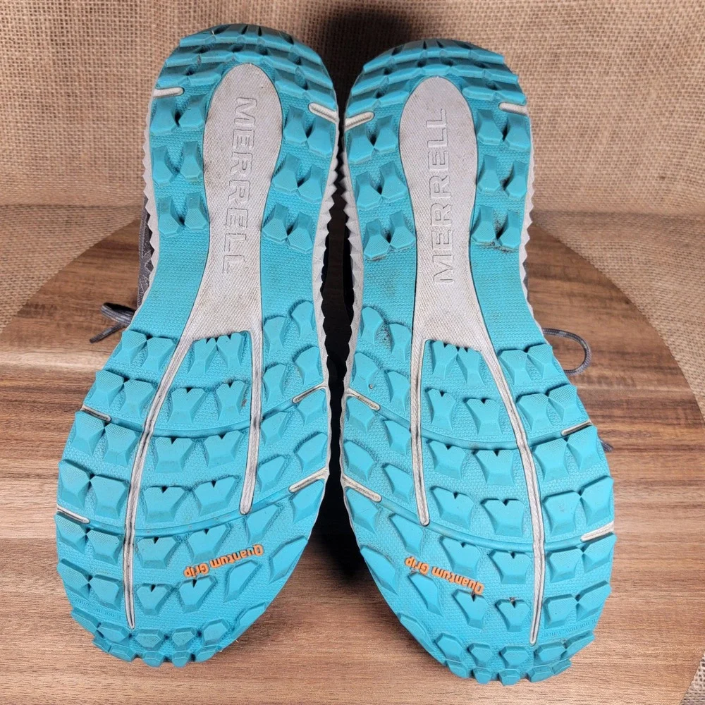 Merrell Agility Synthesis 2 Trail Running Shoes Quantum Grip Women's‎ 8.5 Gray
